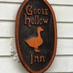 Sign for Goose Hollow