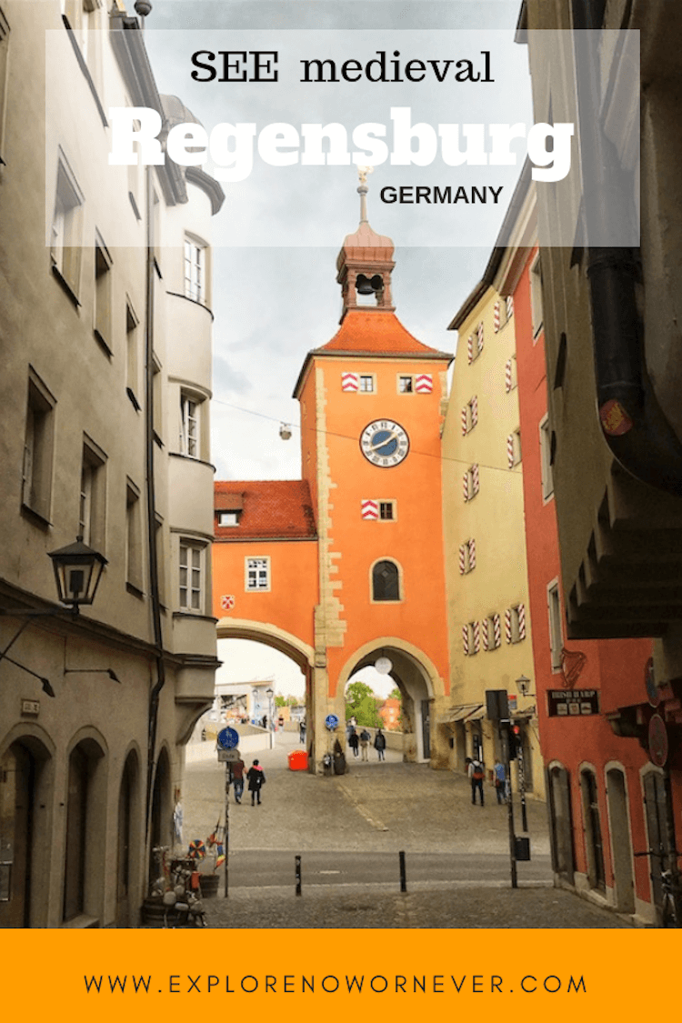 What to see and do in Germany’s best preserved medieval village and UNESCO World Heritage Site. #Germanytravel #Regensburg #BavariaGermany