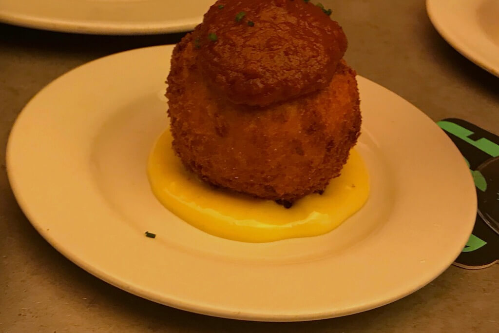 fried potato croquette