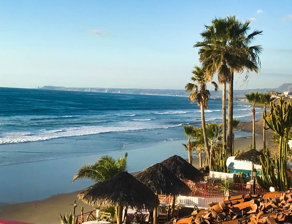 Beach on Baja California coast