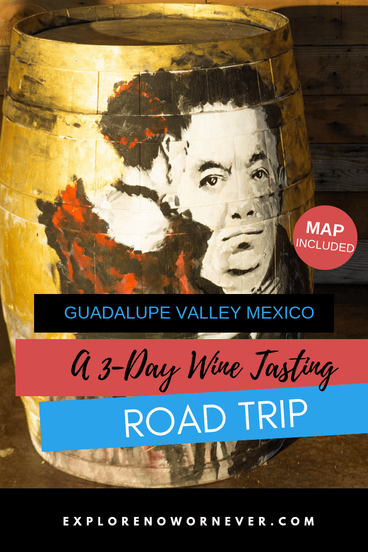 Check out the AMAZING wine and food scene in Baja! Go here for the perfect three day wine tasting itinerary in Valle de Guadalupe! A comprehensive guide and interactive map for 3 days south of the border. Day 1: Drive from San Diego for lunch and drinks at the beach. Day 2 &:3: Sample the foodie scene in the valley and taste at wineries big on flavor and atmosphere in the valley. #ValledeGuadalupe #ValledeGuadalupewinetasting #Mexicotravel #ValledeGuadalupewineries #winetasting
