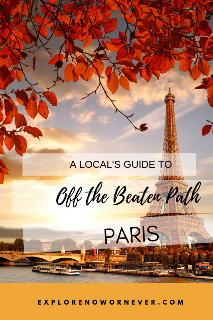 Skip the tourist crowds and see Paris like a local! Click here for a 36 hour itinerary to visit the bakeries, restaurants, parks, and monuments locals love best. #francetravel #paristrael #paristraveltips #paristravelplaces #parisoffthebeatentrack #parisoffthebeatenpath #europetravel