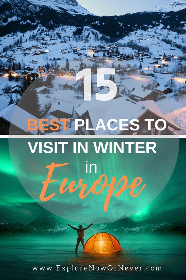 Looking for winter getaways in Europe? From sunny Cyprus to Norwegian reindeer farms, these are amazing MUST-SEE places to see in winter. Europe in winter | Europe in winter travel | best European winter destinations | things to do in Europe in winter | Europe winter vacations | Europe winter festivals