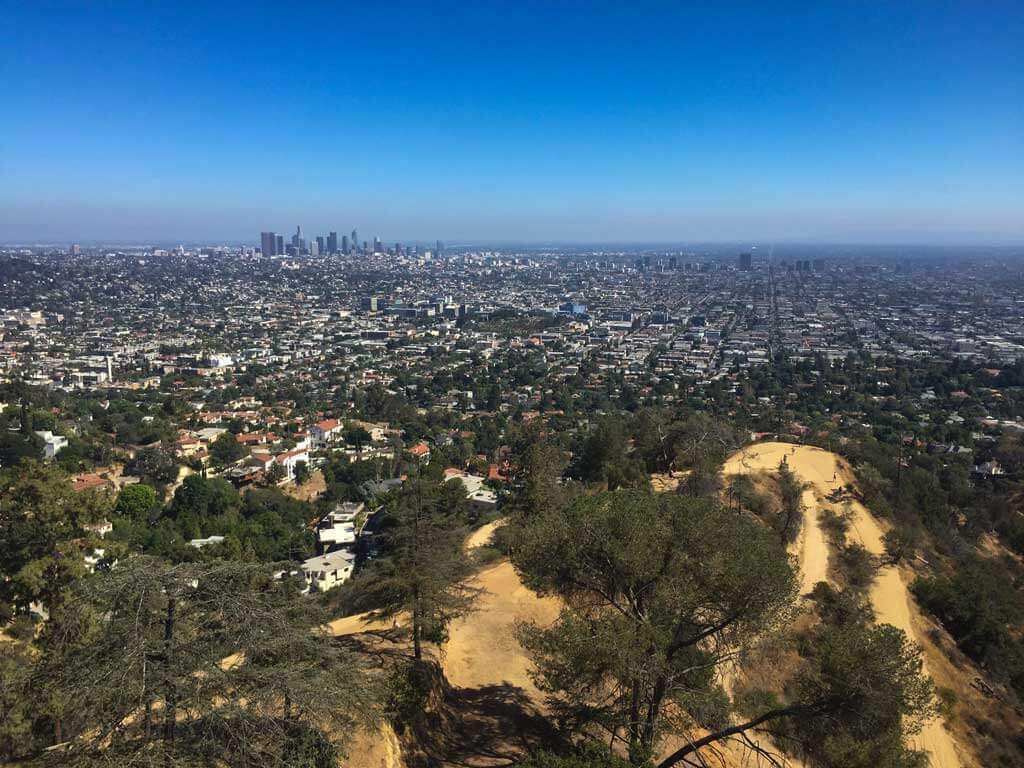 Los Angeles in April, view from Griffith Observatory