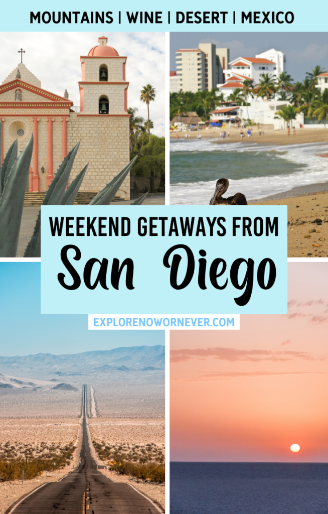 These 18 are of my very favorite weekends in So Cal from San Diego! Whether you’re looking for beaches, mountains, winetasting or Mexico, you’ll find inspiration here. Weekend getaway ideas | southern California road trips | California weekend getaways