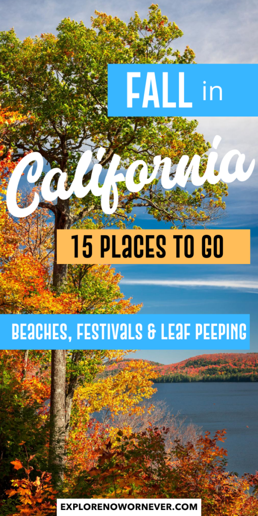 places in california to visit in october