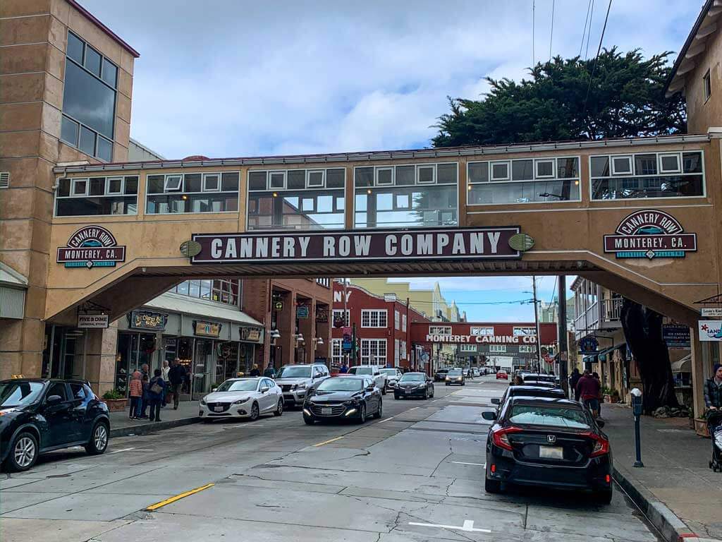 Cannery Row in Monterey