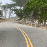 open road in Carmel California