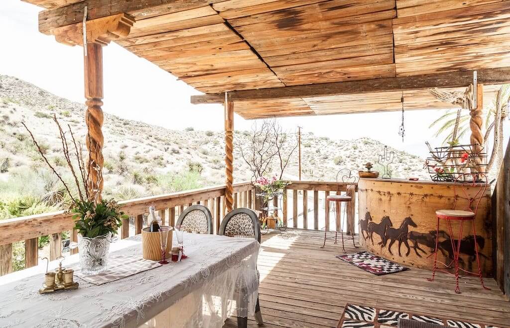 deck at the ranch