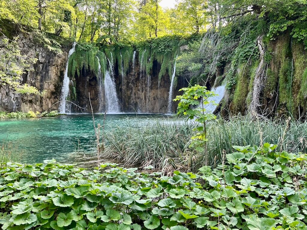 waterfalls at Plitvice Lakes