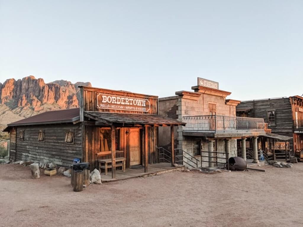 Old timey ghost town near Phoenix
