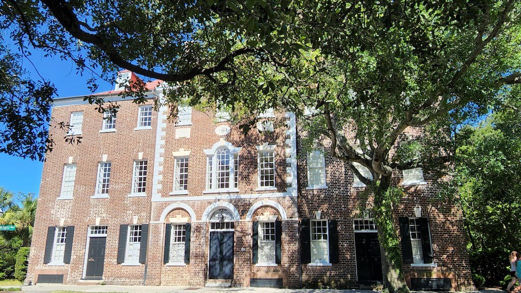 Historic brick building, Charleston, South Carolina