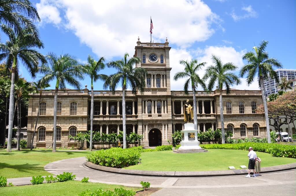 Iolani Palace in Honolulu
