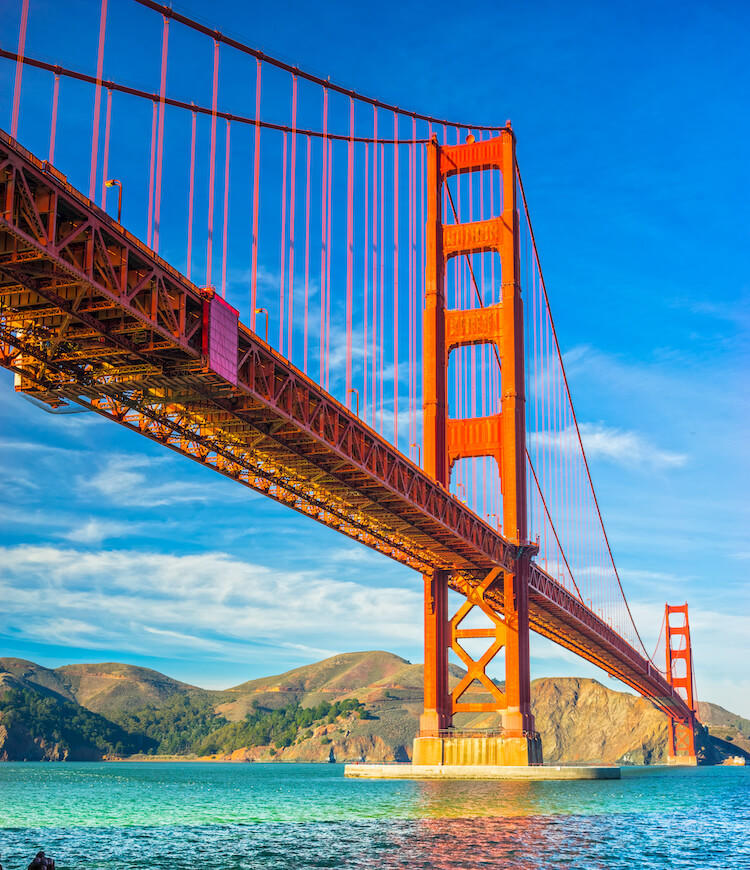 Golden Gate Bridge , San Francisco, California, USA.