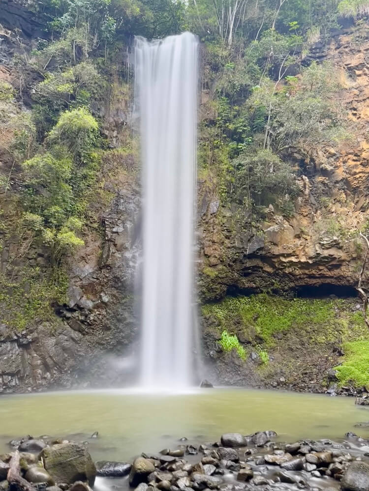 Uluwehi Falls in Kauai