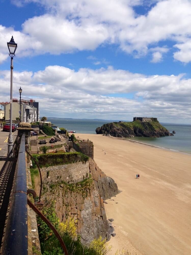 View of St. Catherine's Island, Tenby, Southern Wales