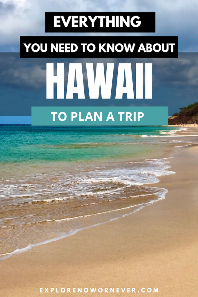 text overlay on image of Hawaii beach
