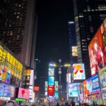 Times Square, NYC in November