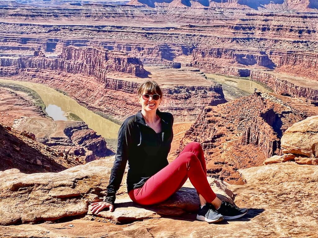 Me in Dead Horse State Park near Moab Utah